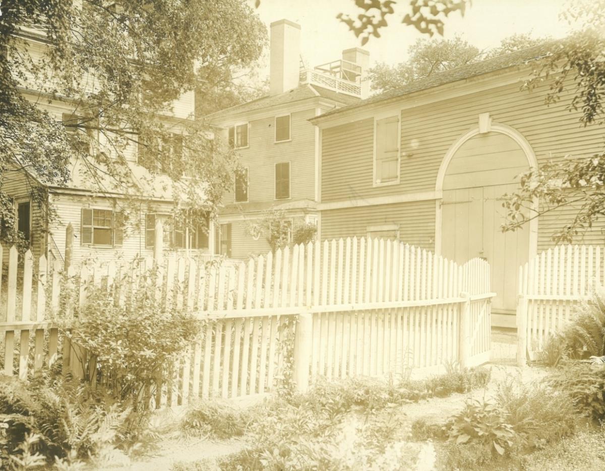Salem, Essex Street, Garten
