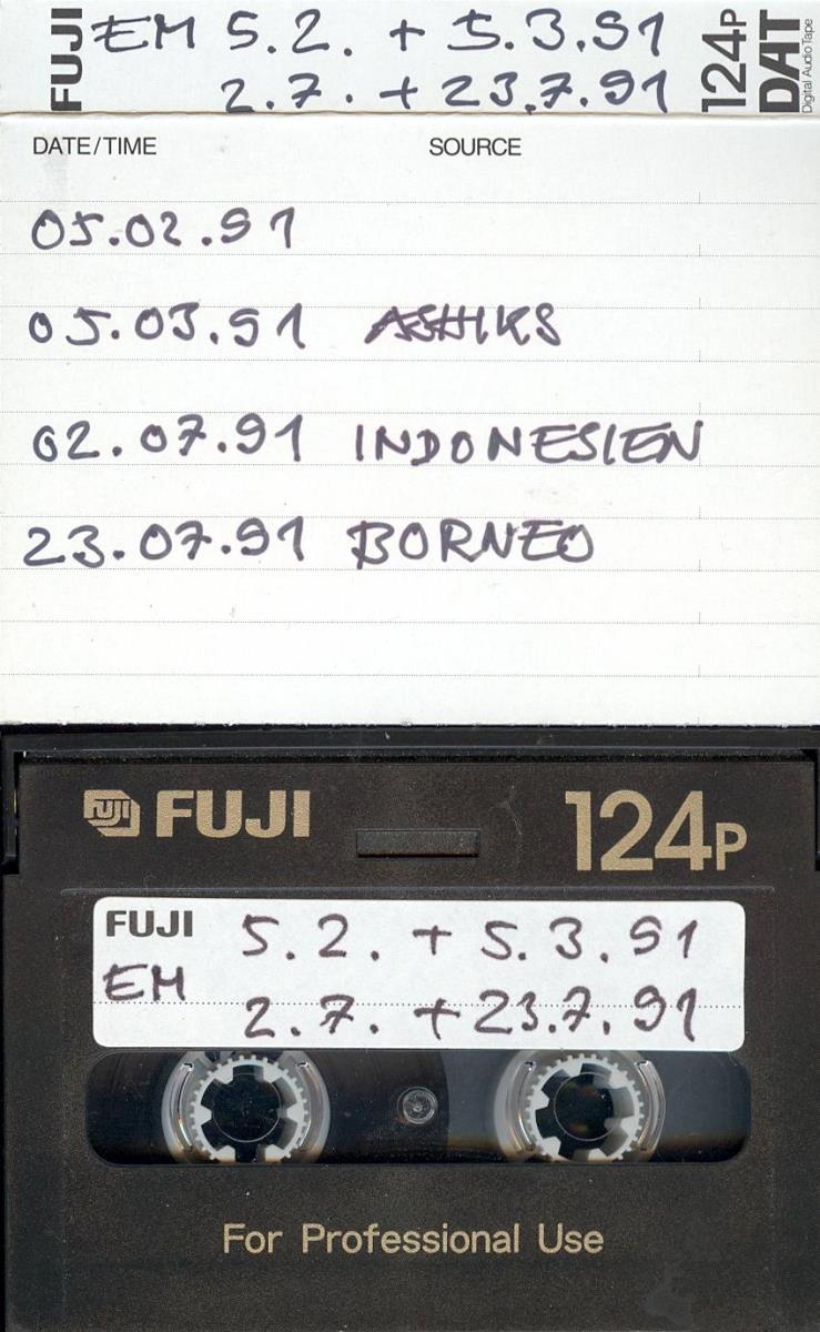 EM (=Ethnomagazin). 5.2.+5.3.91. 2.7.+23.7.91