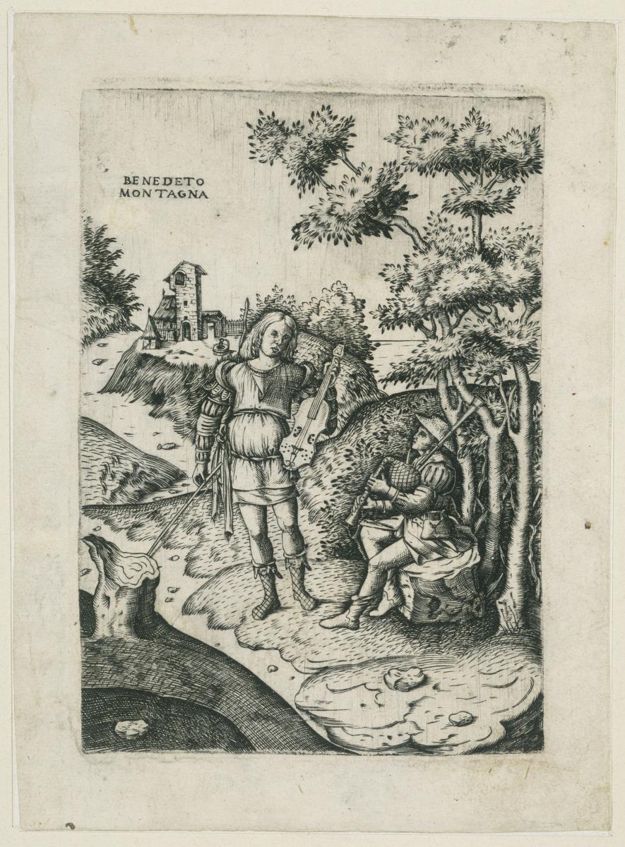 Musikalischer Wettstreit zwischen Apoll und Marsyas