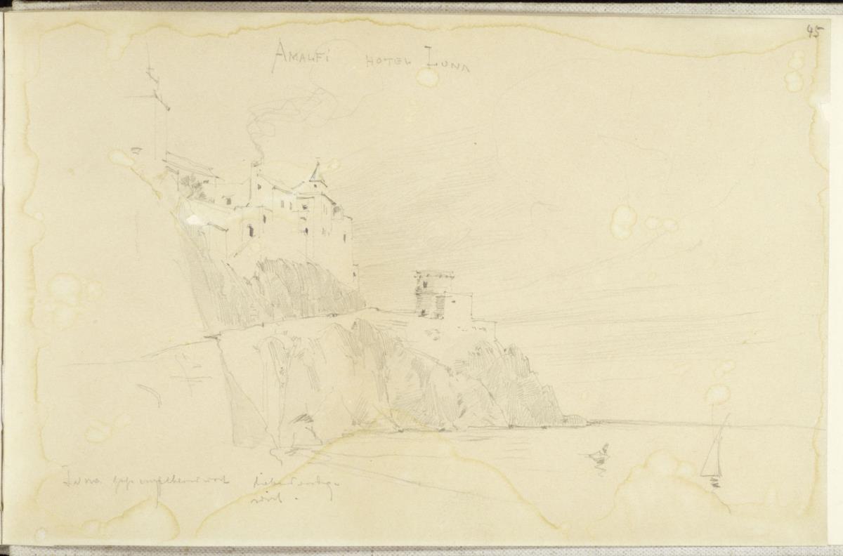 Reiseskizze, Amalfi Küste