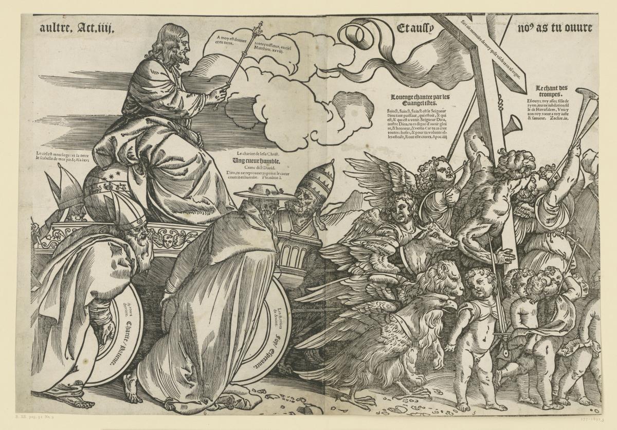 Triumph des Glaubens (Blatt 5 und 6 der französischen Ausgabe)