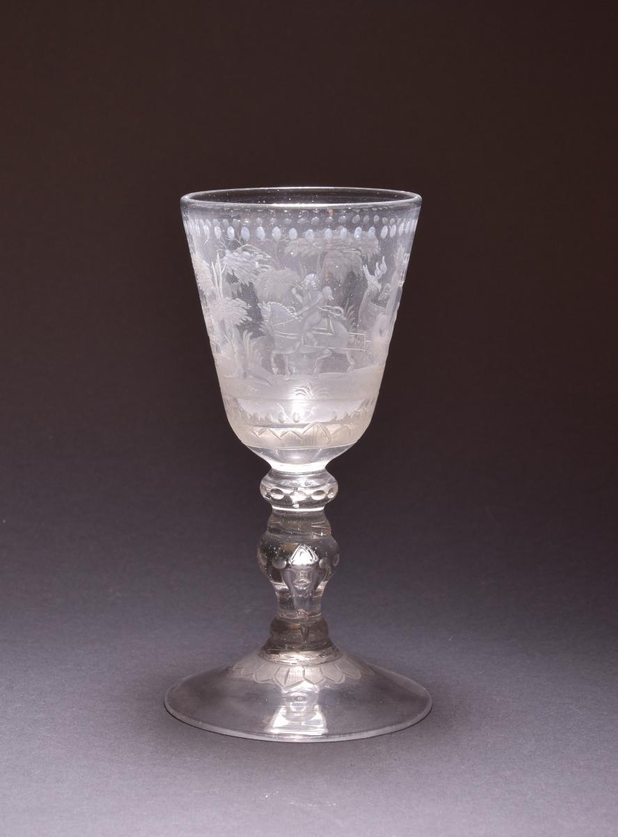 Kelchglas mit Bacchuszug