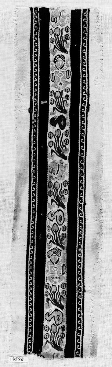 Zierstreifen mit nilotischen Motiven