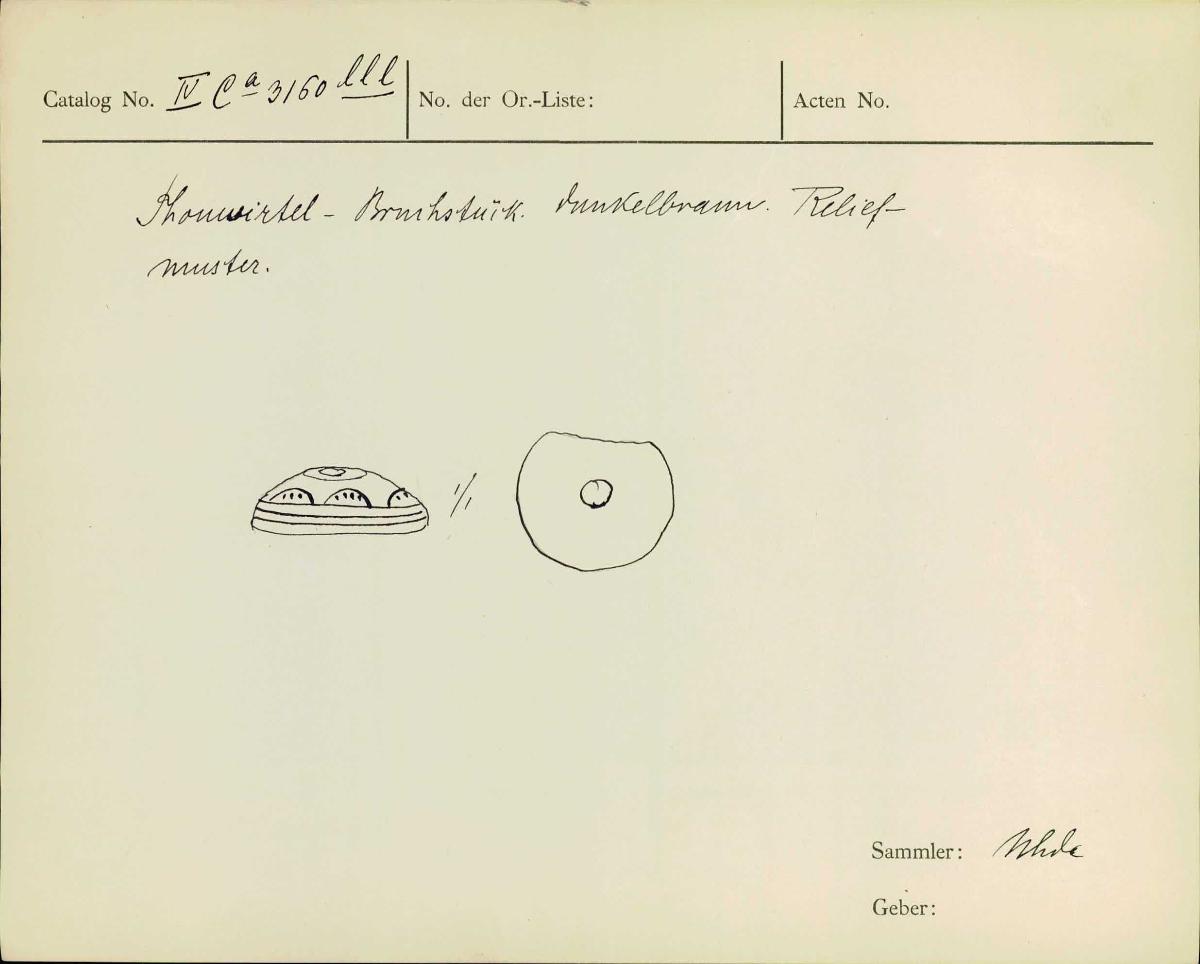 IV Ca 3160 lll
