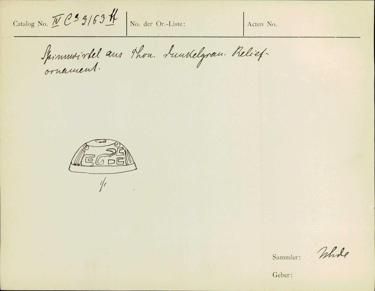 IV Ca 3163 ff