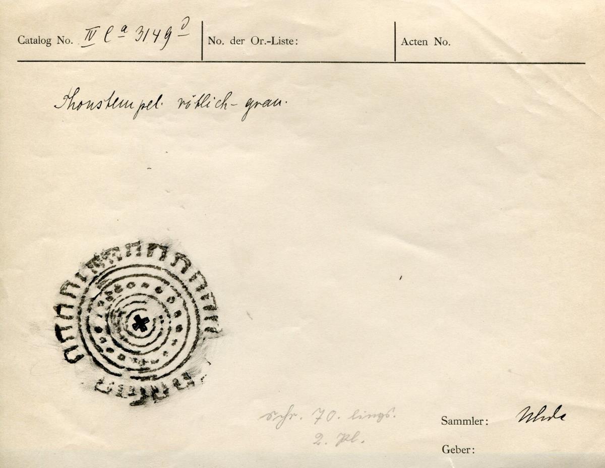 IV Ca 3149 d