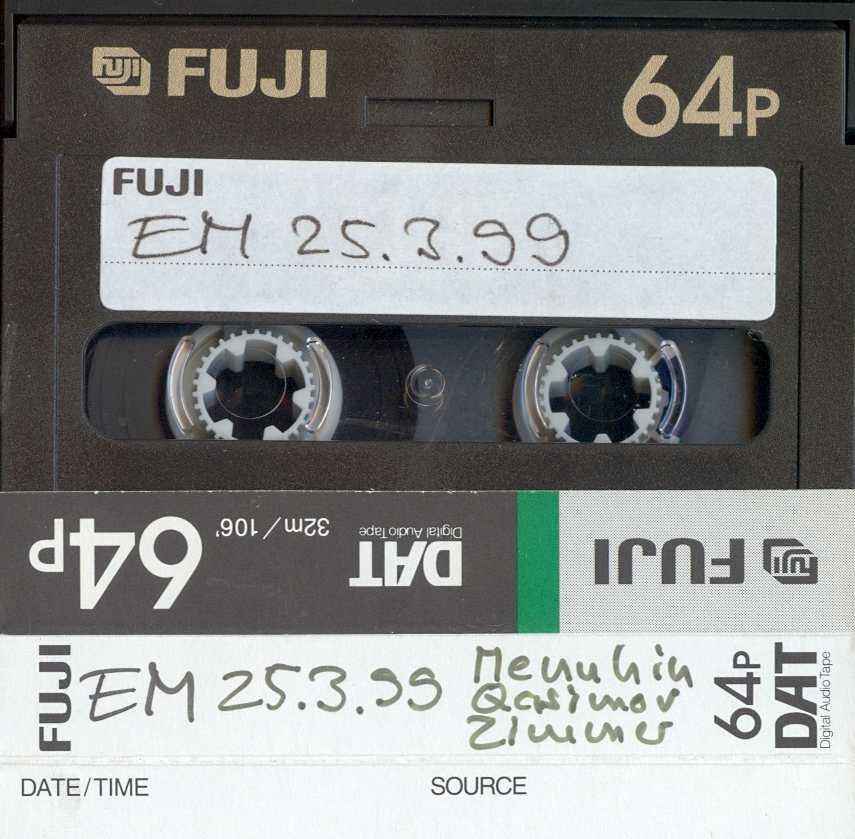 EM (=Ethnomagazin) 25.3.99 - Menuhin, Qazimov, Zimmer
