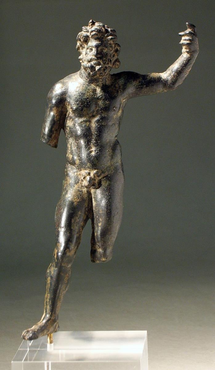 Hellenistische oder römische (?) Statuette des Zeus