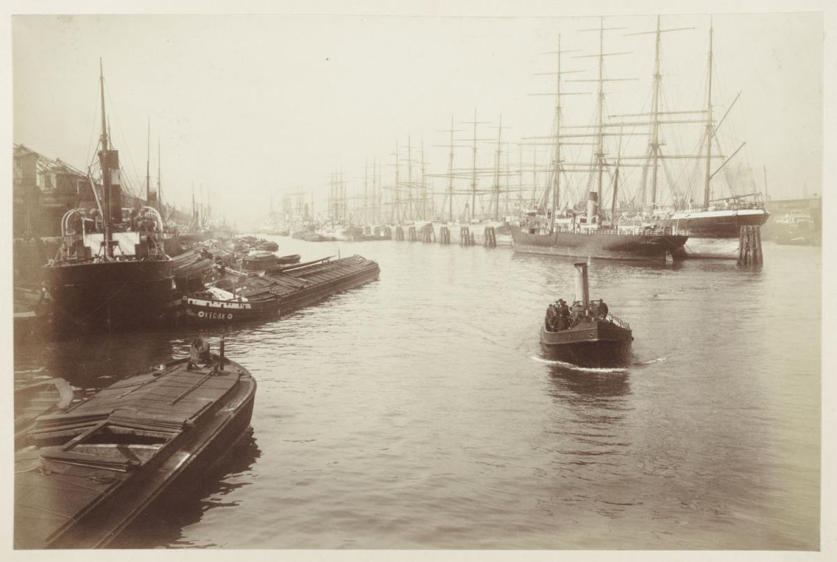 Hafen (aus dem Album "Hamburg: Land und Leute der Niederelbe", Nachträge)