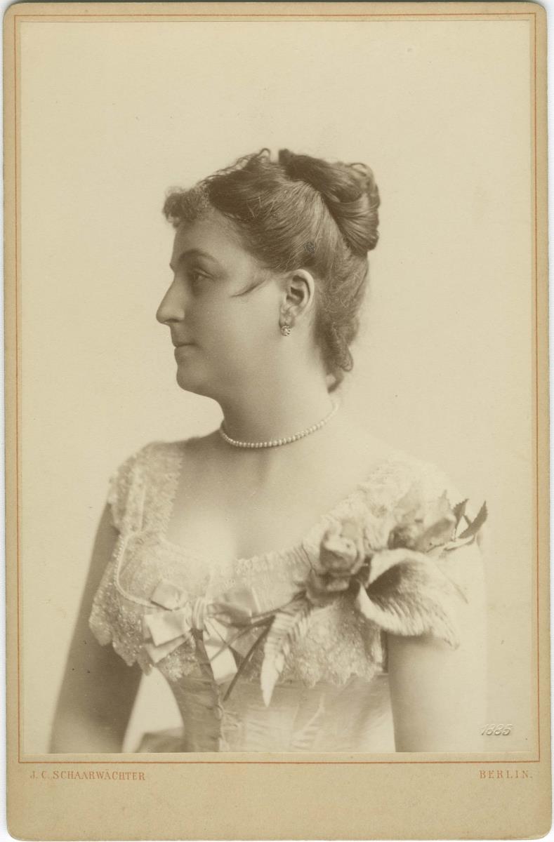 Porträt der Lilli Lehmann