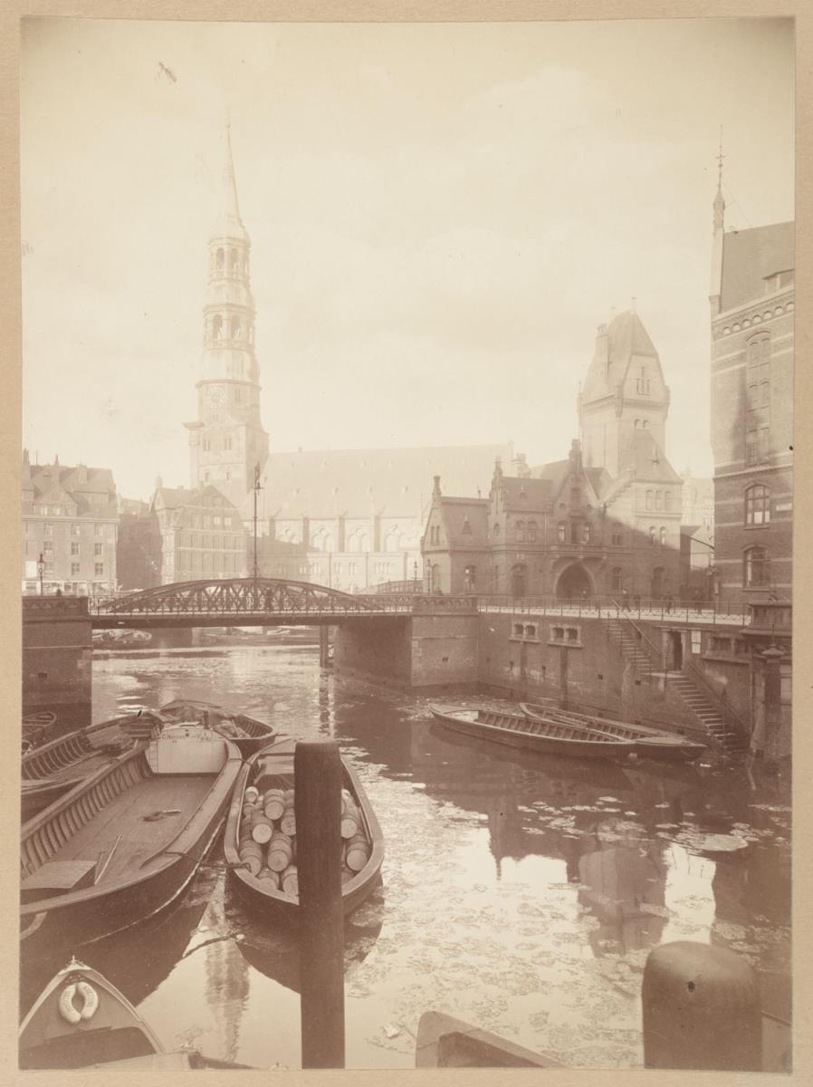 St. Catharinenkirche & Fleth (aus dem Album "Hamburg: Land und Leute der Niederelbe", Nachträge)