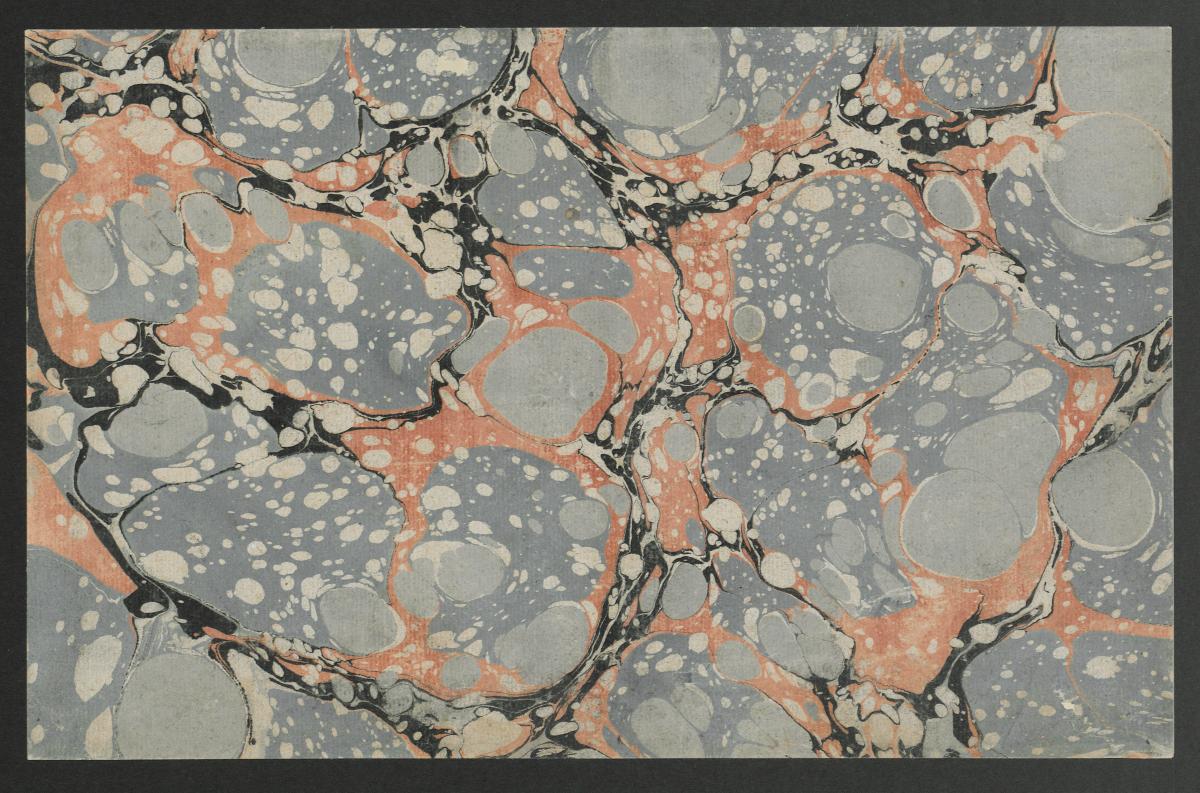 Buntpapier (Steinmarmor)