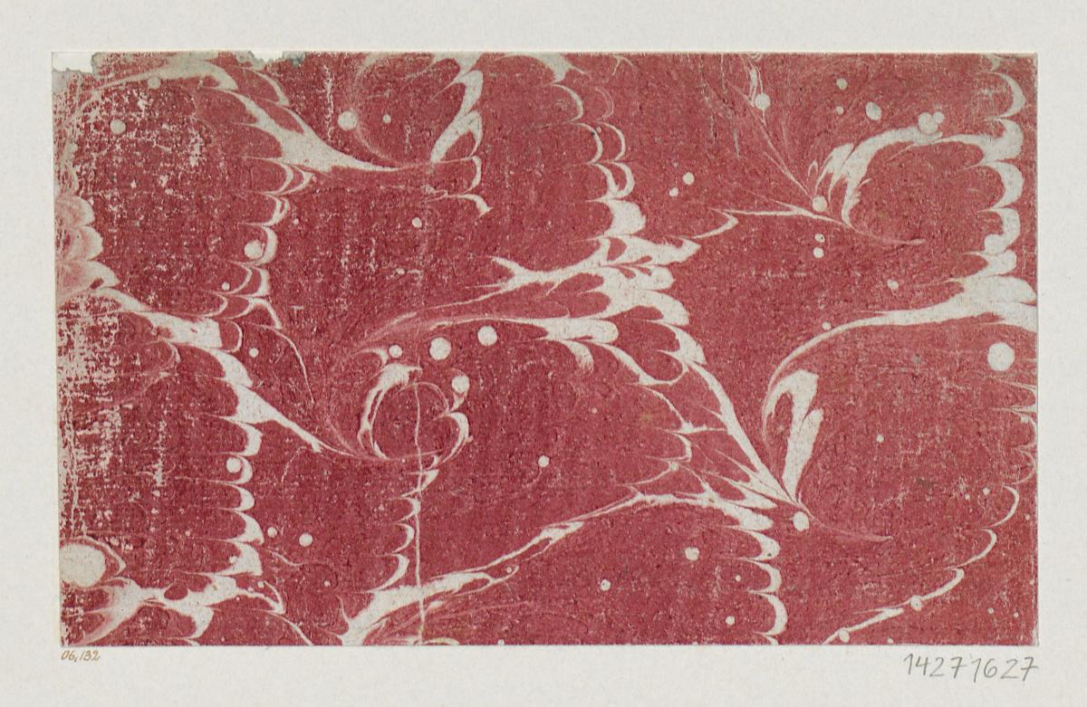 Buntpapier (Kammmarmor)