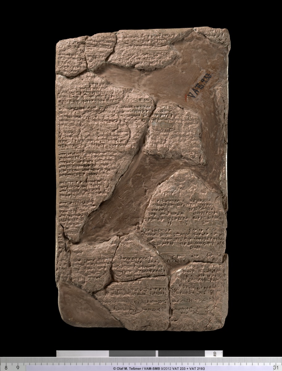 Brief des Königs Tušratta von Mitanni an Amenophis IV.