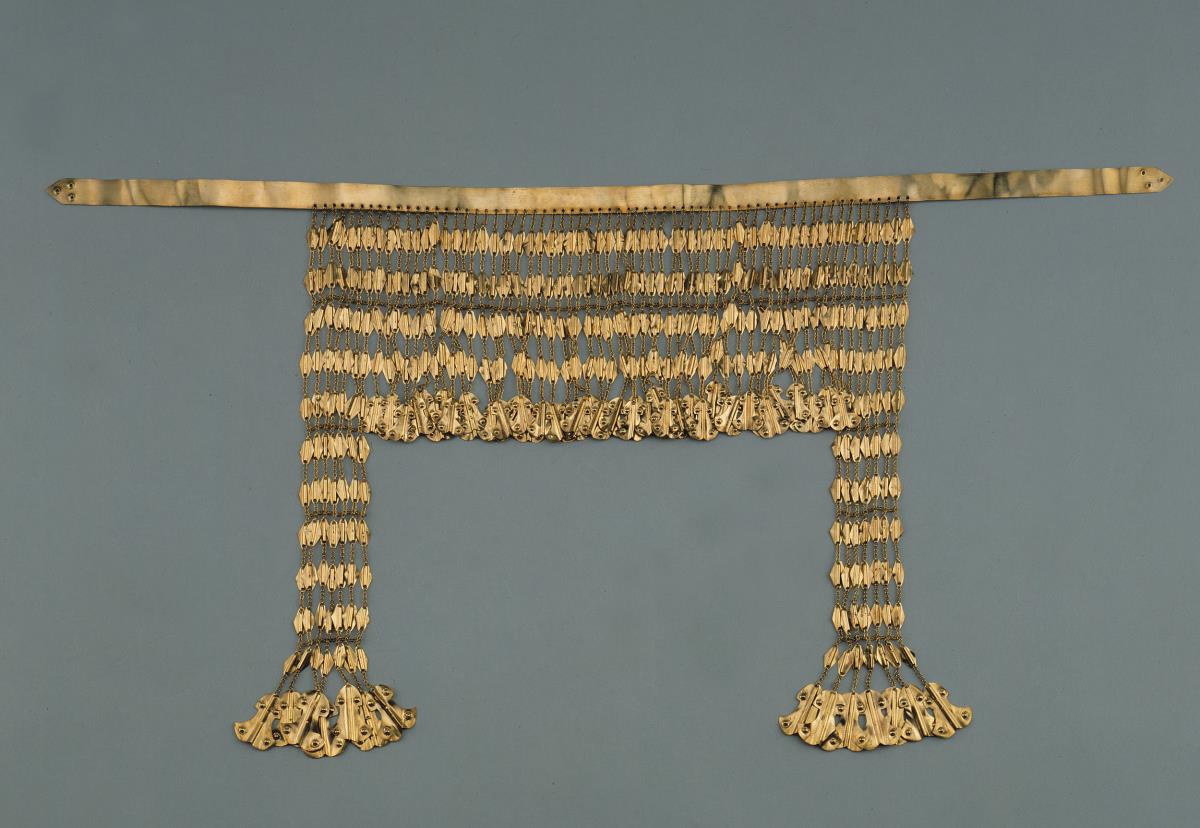 Kleines Diadem aus dem "Schatz des Priamos" (Nachbildung)