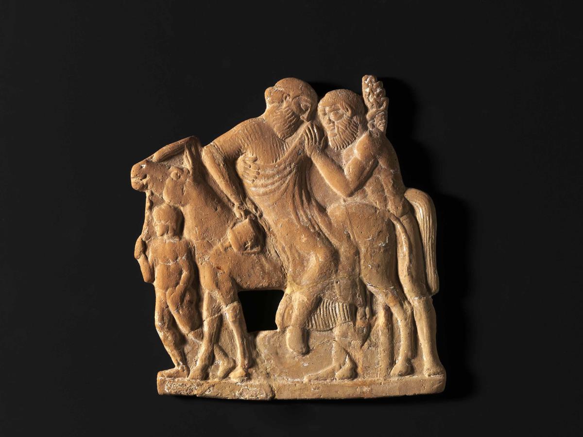Sogenanntes Melisches Relief mit trunkenem Dionysos