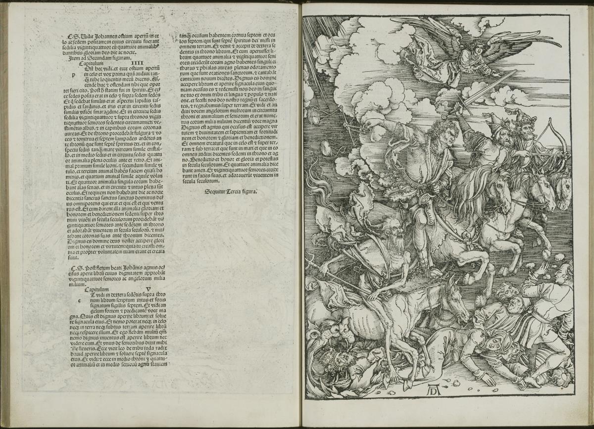 Die Apokalytischen Reiter. aus: Die Drei Grossen Bücher