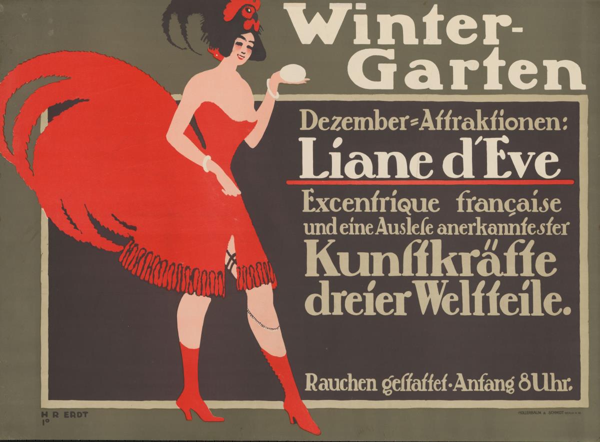 Wintergarten Dezember Attraktionen Liane d' Eve Excentrique Francaise