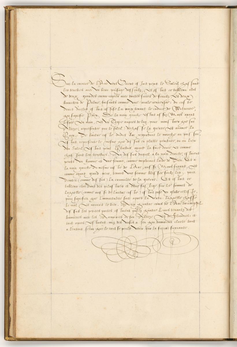 Textseite. in: Einzug des Herzogs von Anjou in Gent am 20. August 1582