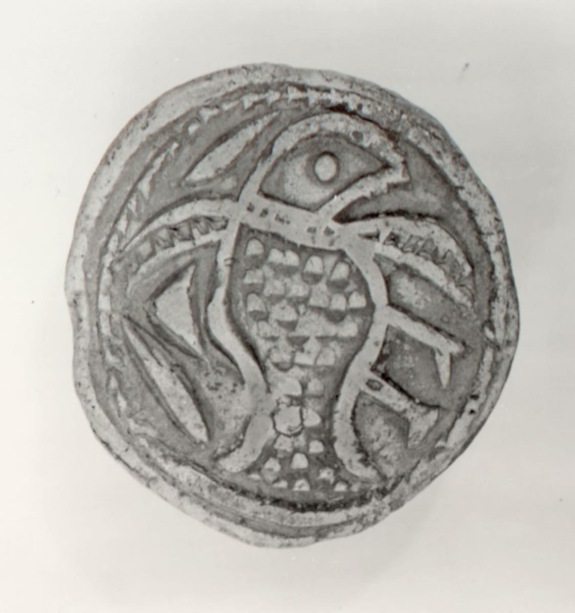 Stempel mit Vogel