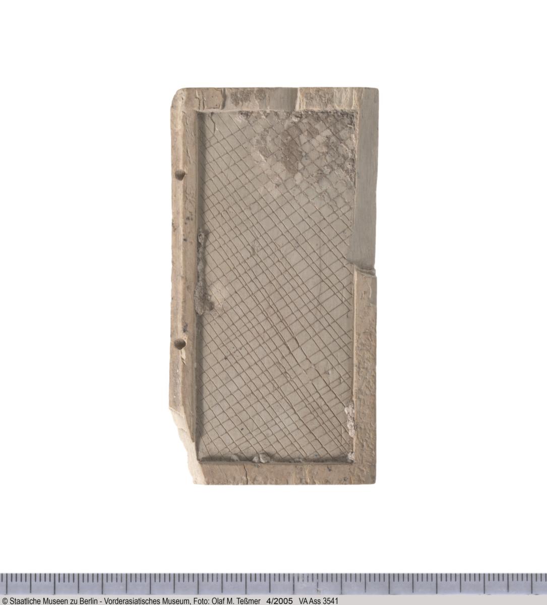 Schreibtafel, Hälfte eines Diptychons