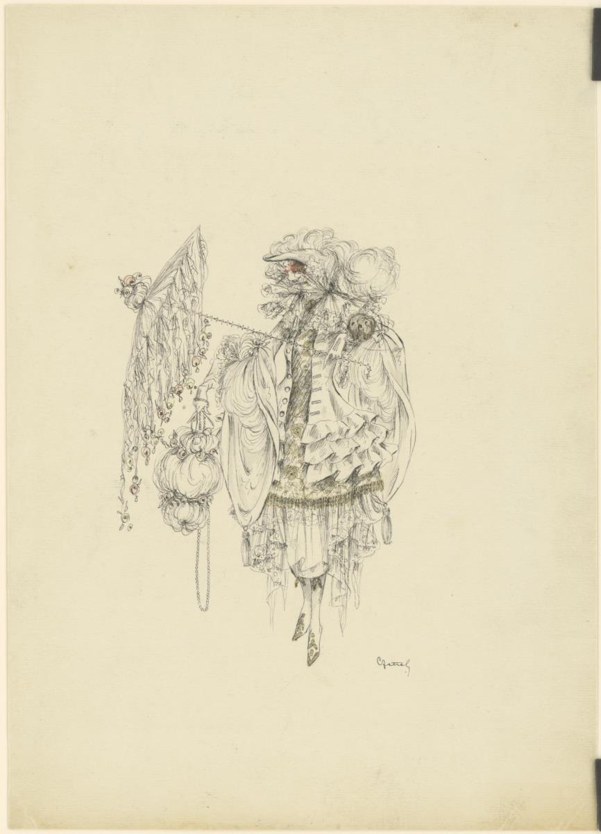 Frau in Phantasiekostüm