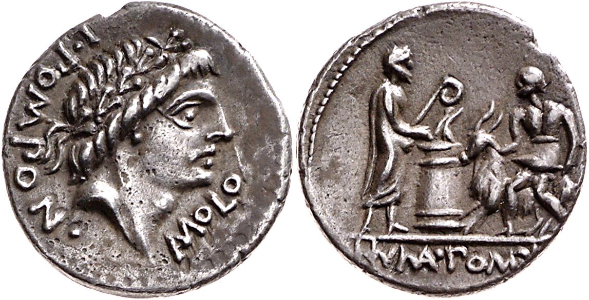 Röm. Republik: L. Pomponius Molo