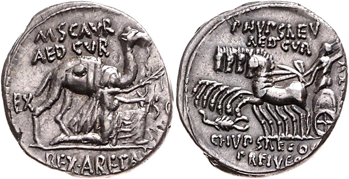 Röm. Republik: M. Aemilius Scaurus und P. Hypsaeus