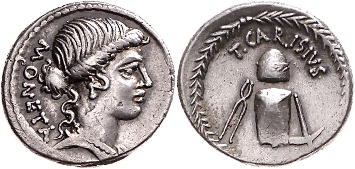 Röm. Republik: T. Carisius