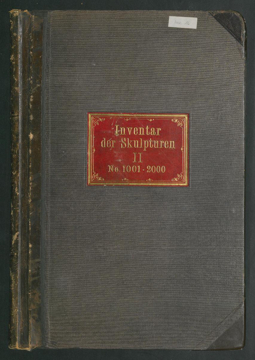 Inventar der Skulpturen II No. 1001-2000