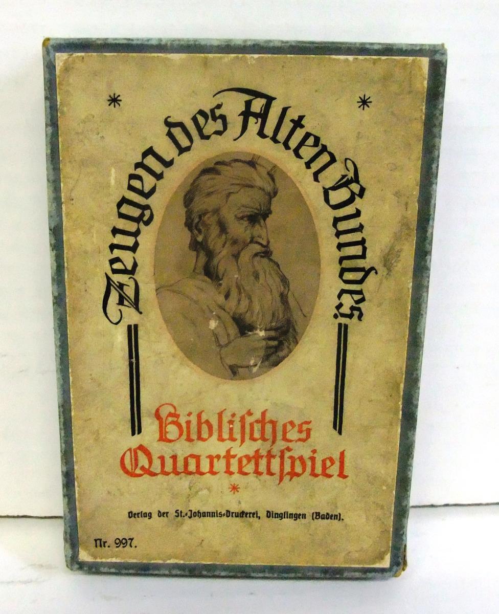 Zeugen des Alten Bundes. Biblisches Quartettspiel. Nr. 997