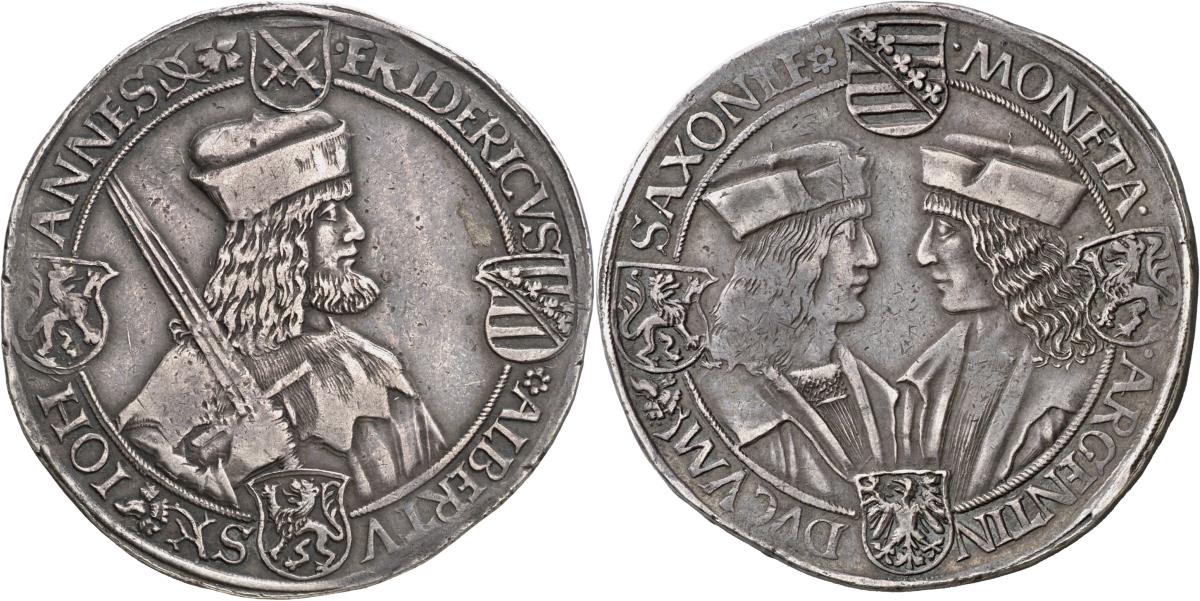 Sachsen: Friedrich III., Albrecht und Johann der Beständige