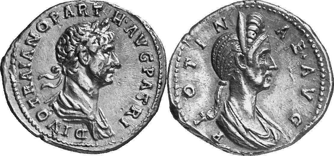 Divus Traianus und Plotina