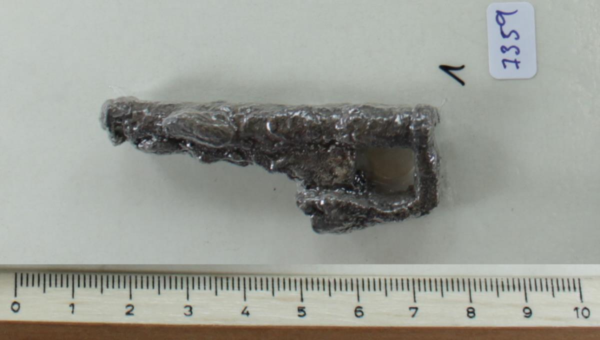 Vorhängeschloss-Fragment