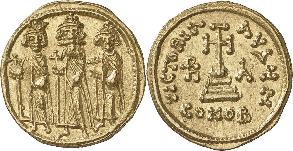 Byzanz: Heraclius I., Heraclius Constantinus und Heraclonas
