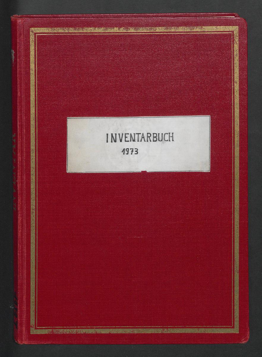 Inventar des Kunstgewerbemuseums der Staatlichen Museen zu Berlin - Schloß Köpenick 1973
