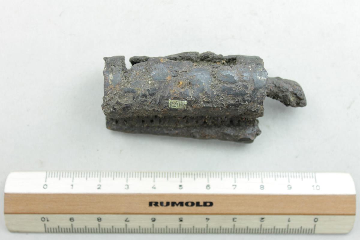 Vorhängeschloss-Fragment