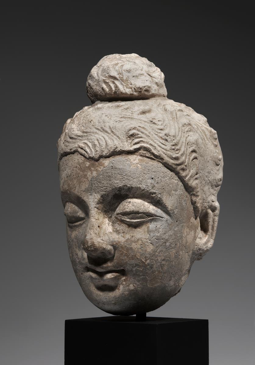 Kopf eines Buddha
