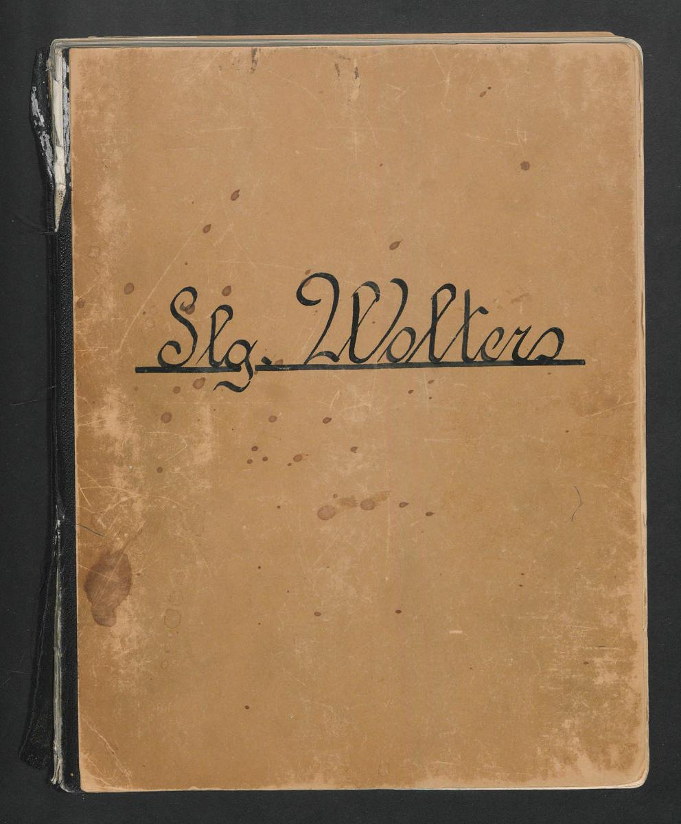 Slg. Wolters. Katalog der Eisenkunstguss-Sammlung Regierungsrat Dr. h. c. Alfred Wolters Bonn a. Rhein