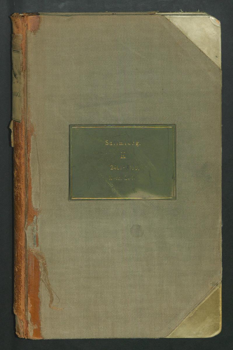 IV. Holz und Leder (Möbeltheile) u. andere Schnitzwerke. Nr. 2401-3100