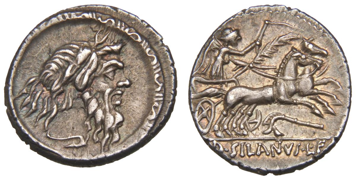 Röm. Republik: D. Silanus L. F.