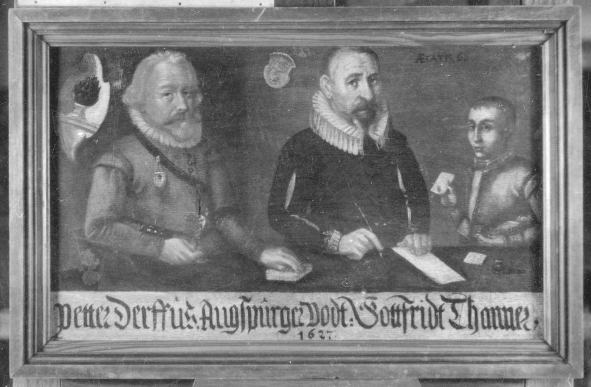 Porträt des Peter Dorffus und Gottfridt Thanner aus Augsburg