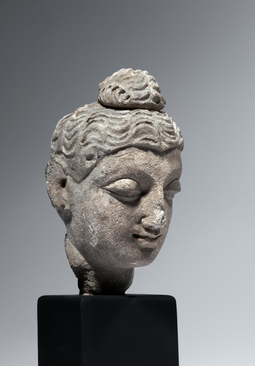 Kopf eines Buddha
