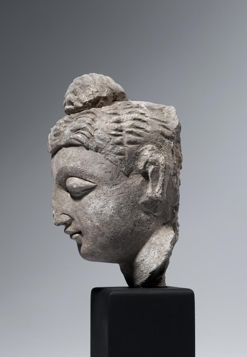Kopf eines Buddha