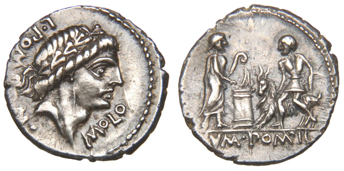 Röm. Republik: L. Pomponius Molo