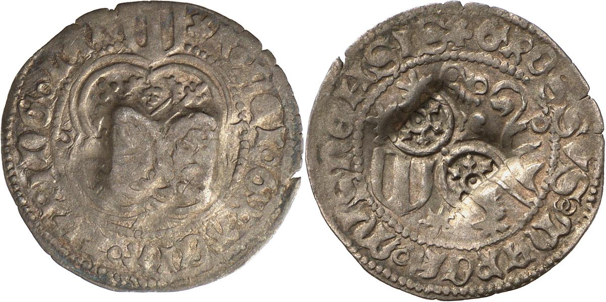 Meißner Groschen: Gegenstempel Erfurt
