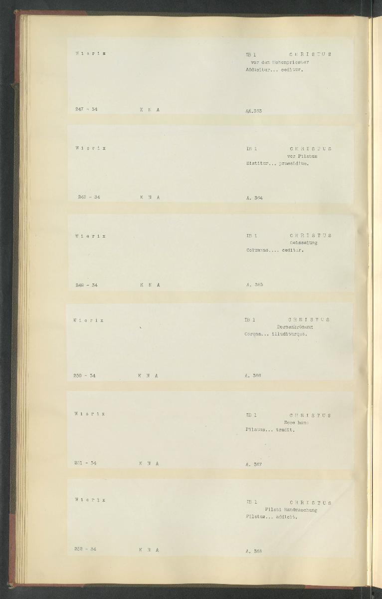 Druckgraphik Inventar Alter Bestand bis 1878 Bd. 34