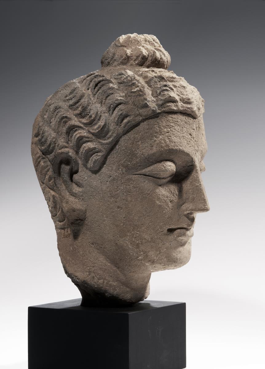 Kopf eines Buddha