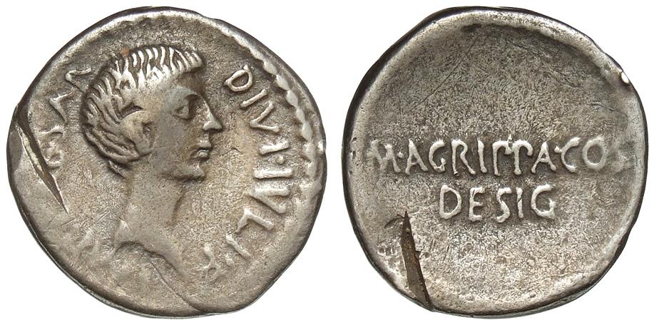 Röm. Republik: M. Agrippa und C. Iulius Caesar (Octavianus)