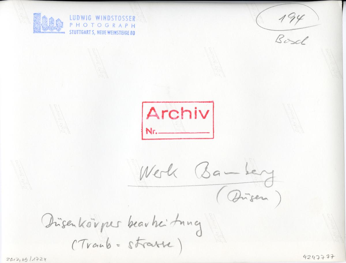 Robert Bosch GmbH, Bearbeitung von Düsenkörpern für Einspritzdüsen